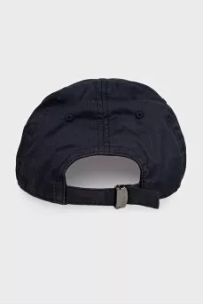 Men's blue cap with a brand logo