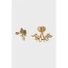 J'Adior gold earrings