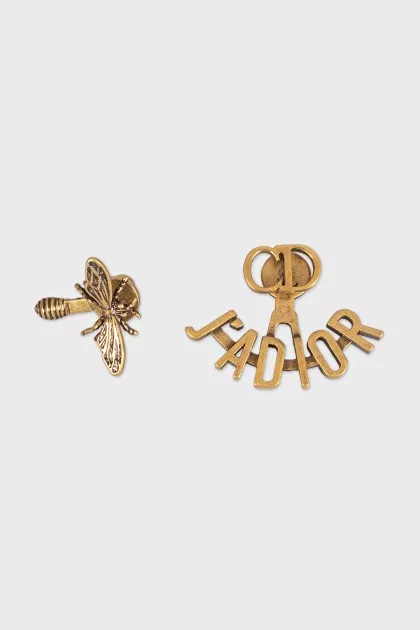 J'Adior gold earrings