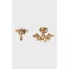 J'Adior gold earrings