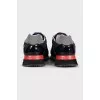 Combined sneakers with perforations