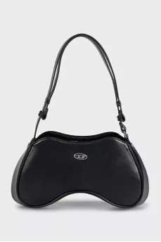 Leather black Play bag