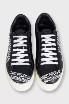 Leather Icon sneakers