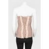 Palf corset on lacing
