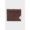 Men's brown leather cover