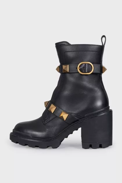Чорні черевики Rockstud