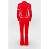 Red tracksuit