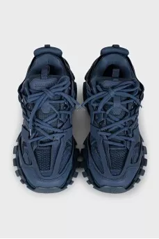 Men's blue Track sneakers