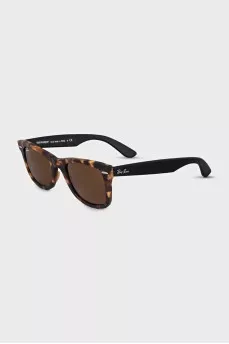 Wayfarer sunglasses with printed frames
