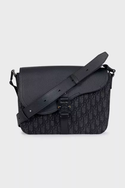 Black Saddle crossbody