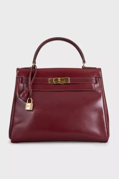 Vintage Kelly 28 satchel bag