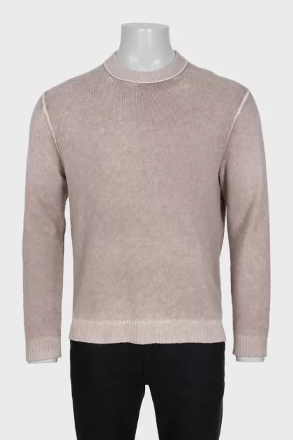 Men's straight-cut jumper