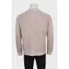 Men's straight-cut jumper