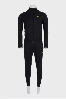 Men's tracksuit with a branded logo