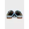 Oz leather mules
