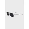 Men's sunglasses with black lenses