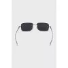 Men's sunglasses with black lenses