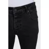 Чоловічі джинси skinny fit чорного кольору