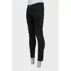 Чоловічі джинси skinny fit чорного кольору