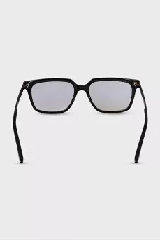 Окуляри wayfarer в чорній оправі 