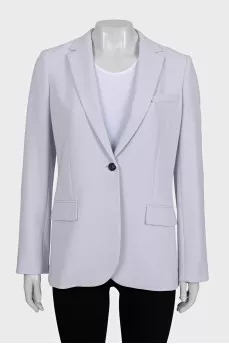 Purple button-down jacket
