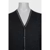 Men's merino wool vest with tag
