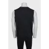 Men's merino wool vest with tag