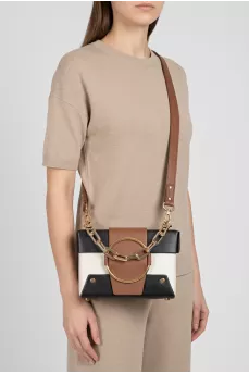 Asher Two-Tone Crossbody