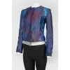 Purple zipper bomber