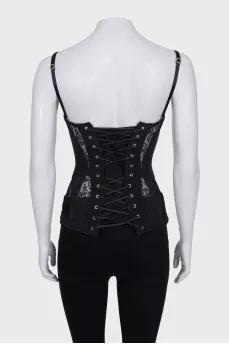 Mercy Black Lace Corset