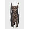 Belly dress with lace with tag