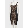 Belly dress with lace with tag