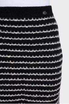 Woolen set of skirt and leggings