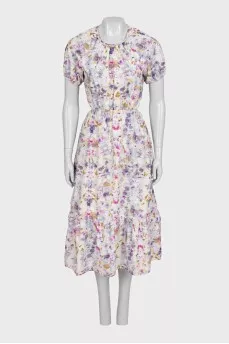 Приталенное платье by Flora Obscura x J.Crew с биркой