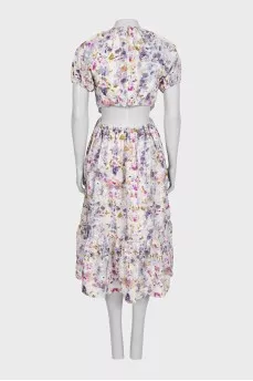 Приталенное платье by Flora Obscura x J.Crew с биркой