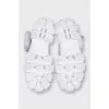White Monolith leather boots