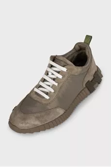 Men's green Bouncing sneakers