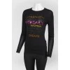 Black Longslit with decor