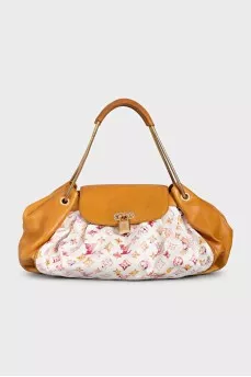 Винтажный тоут Jamais из канвы by Louis Vuitton x Richard Prince