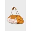 Винтажный тоут Jamais из канвы by Louis Vuitton x Richard Prince