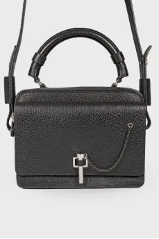 Black square bag