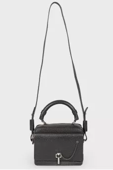 Black square bag