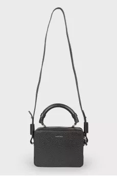 Black square bag