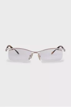 Brown prescription glasses