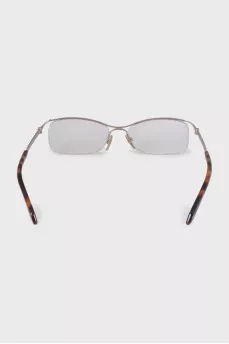 Brown prescription glasses