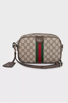 Ophidia bag with signature print