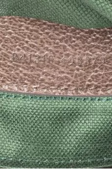 Ophidia bag with signature print