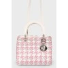 Wicker multi -colored bag Lady Dior