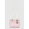 Wicker multi -colored bag Lady Dior