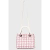 Wicker multi -colored bag Lady Dior